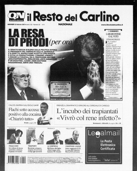 Il Resto del Carlino : giornale dell'Emilia